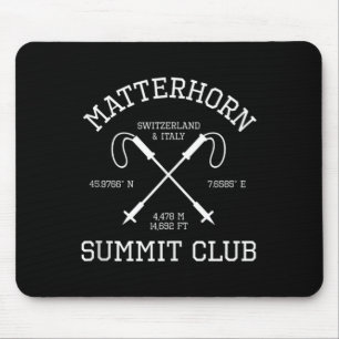 Climbed Problemhorn Summit Club Hike Switzerland I Mouse Mat