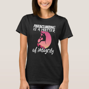 Climber Rock Climbing Matter of integrity Boulderi T-Shirt