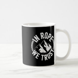 Climber Rope Mountain Climbing Gear Mountaineer  Coffee Mug