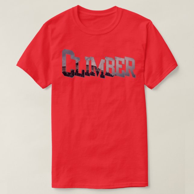 Climber T-Shirt (Design Front)