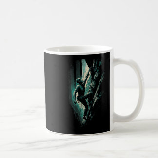 Climber - Vintage Bouldering Free Solo Art Coffee Mug