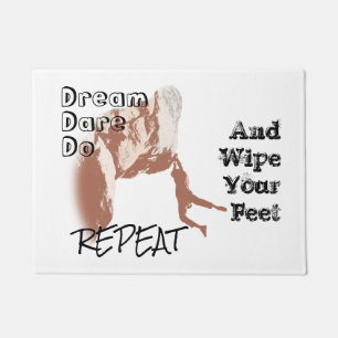 Climber's Creed Doormat