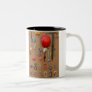Climbers equipment -- mug for rock climbers