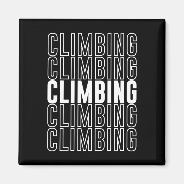 Climbing _2  magnet (Front)