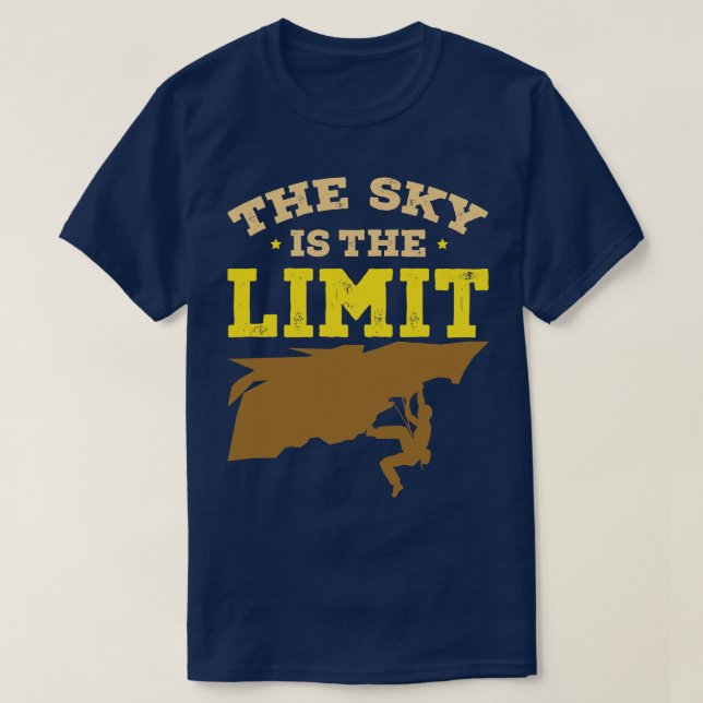 Climbing 6 T-Shirt (Design Front)