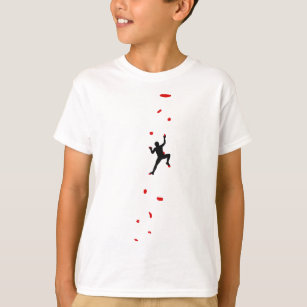 Climbing And Bouldering In The Climbing Gym T-Shirt