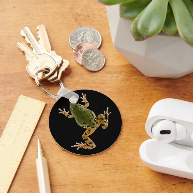 Climbing Arizona Tree Frog Photograph Key Ring (Desk)