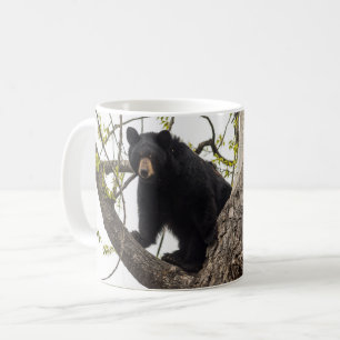 Climbing Black Bear Coffee Mug