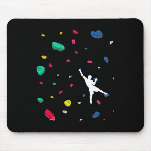 Climbing Boulder Wall Rock Climber Bouldering _2 Mouse Mat