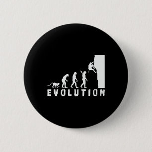 Climbing Bouldering Evolution 6 Cm Round Badge