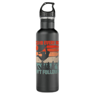 Climbing Climb Vintage bouldering mountains boulde 710 Ml Water Bottle