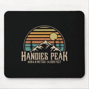 Climbing Colorado Hiking Camping Mountain Handies Mouse Mat