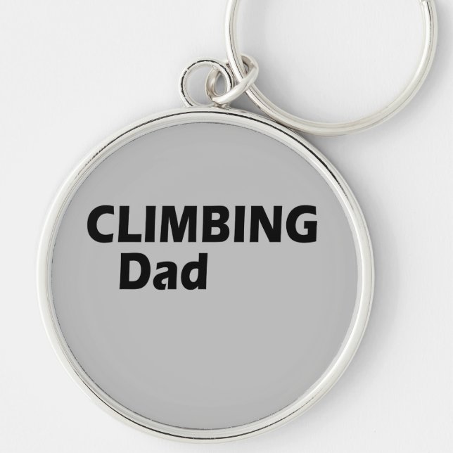 climbing dad key ring (Front)
