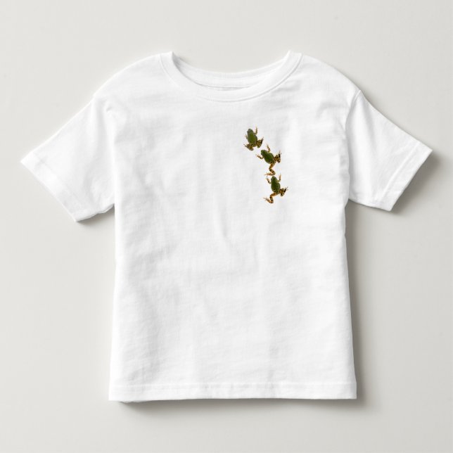 Climbing Frog Trio Toddler T-Shirt (Front)