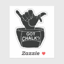 Climbing "Got Chalk" Sticker