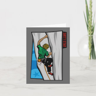 Climbing Granite Card