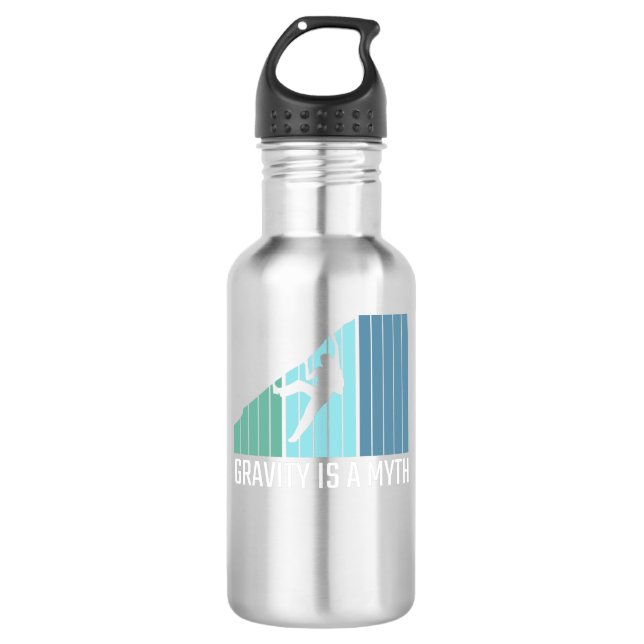 Climbing - Gravity Is a Myth 710 Ml Water Bottle (Front)