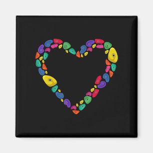 Climbing Heart Indoor Wall Climbing Magnet