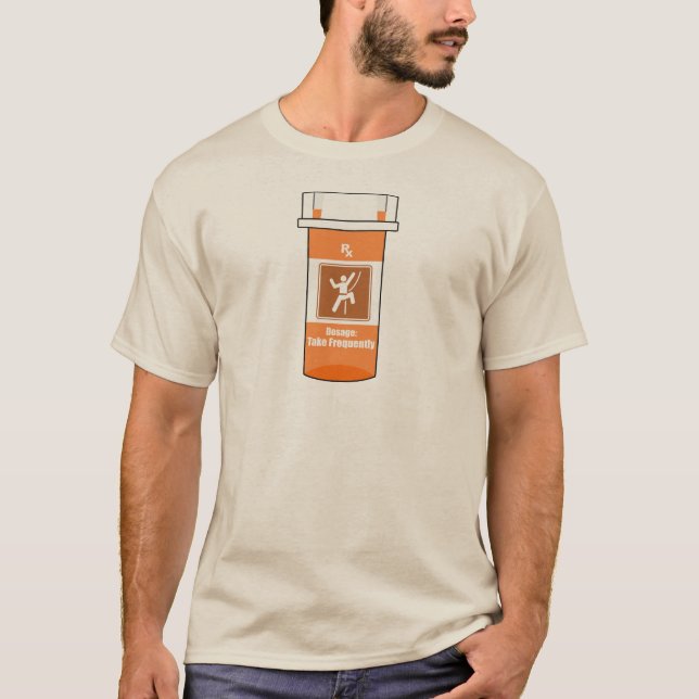 Climbing Is My Drug T-Shirt (Front)