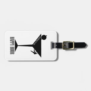 Climbing Is My Happy Hour Luggage Tag