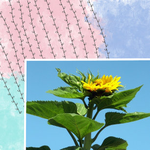 Climbing Leaves Plant Scrapbooking Wood Art Stamp