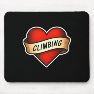 Climbing-lovers Climber Mouse Mat