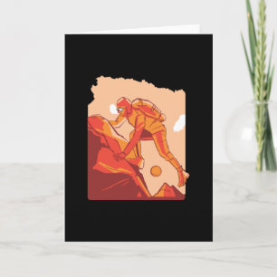 Climbing mountain card