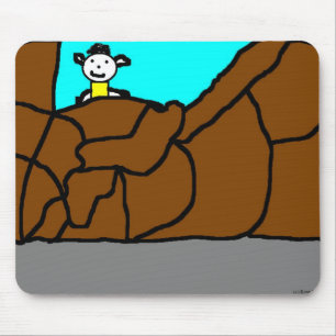 Climbing Mountain Mouse Mat