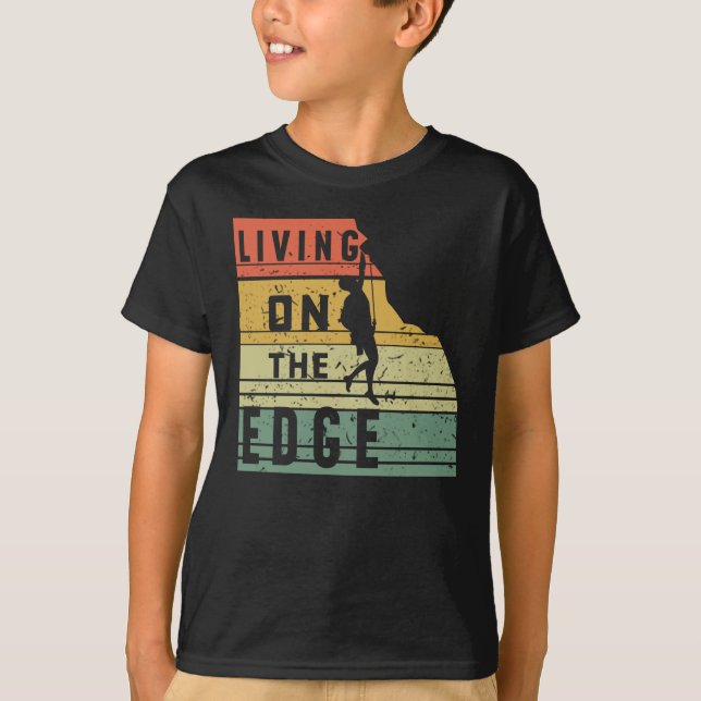 Climbing Mountaineer Bouldering Sport T-Shirt (Front)
