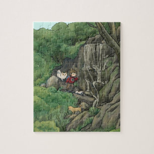 Climbing mountains and wading streams jigsaw puzzle