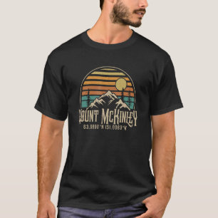 Climbing Mt  Mckinley Alaska Hiking Climbi Mountai T-Shirt