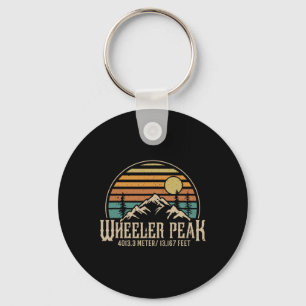 Climbing New Mexico Hiking Mountain Wheeler Peak  Key Ring