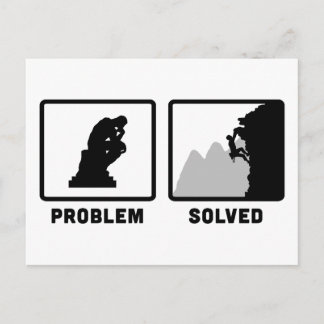 Climbing Postcard