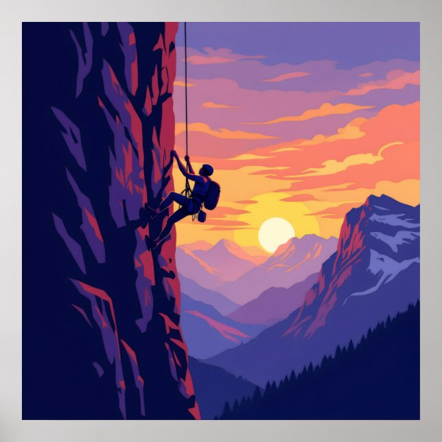 Climbing Poster (Front)