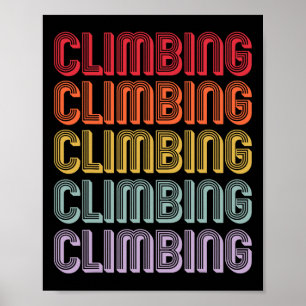 Climbing poster