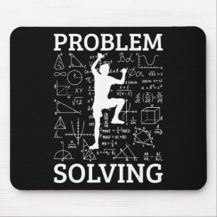 Climbing Problem Solving Rock Climber Bouldering C Mouse Mat
