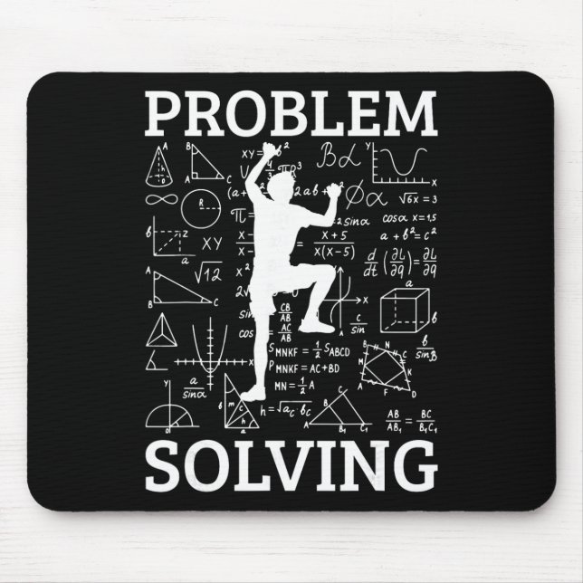 Climbing Problem Solving Rock Climber Bouldering C Mouse Mat (Front)