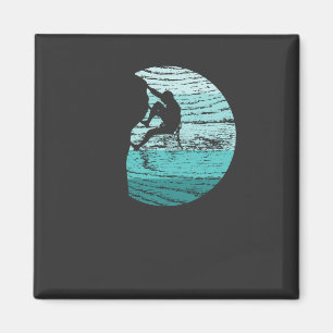 Climbing Retro Magnet