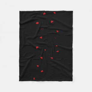 Climbing Rock Climber Bouldering Climb Wall Fleece Blanket