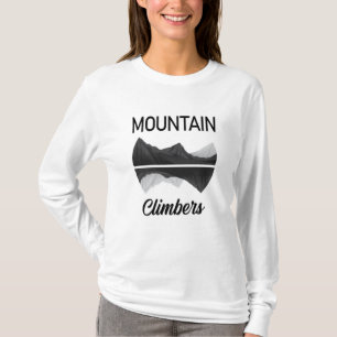 Climbing Rock Mountains Hiking Climber Climb Gift T-Shirt