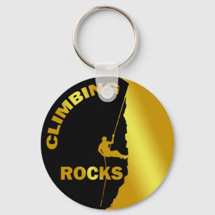 CLIMBING ROCKS KEY RING