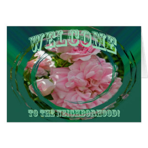 Climbing Rose Welcome to Neighbourhood Card