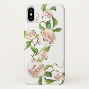 Climbing Roses Watercolor iPhone / iPad case