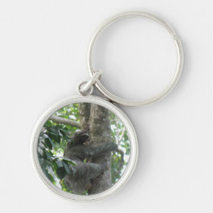 Climbing Sloth Keychain