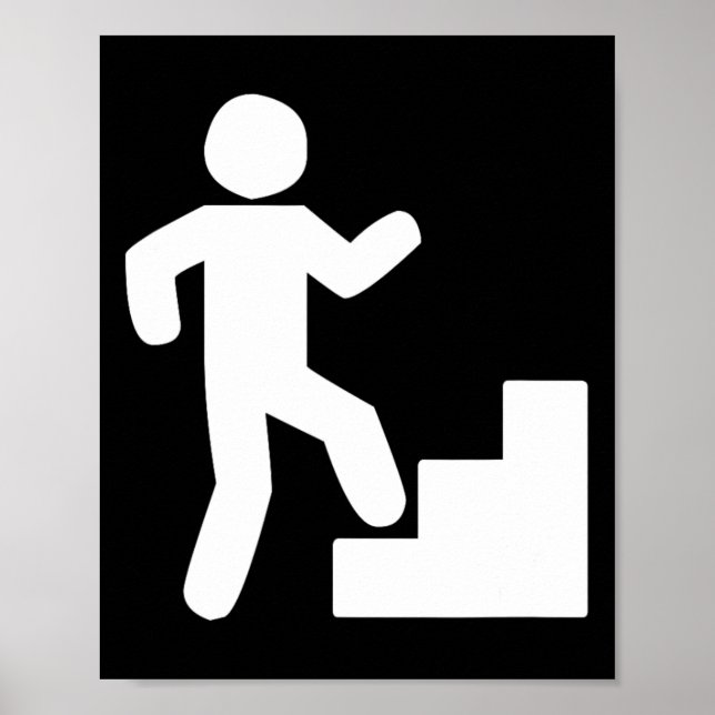 Climbing Stairs Tribute Workout  Poster (Front)