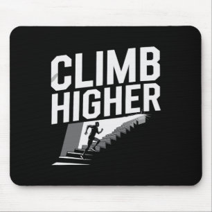 Climbing Steps Design For Achieving Success Goals Mouse Mat
