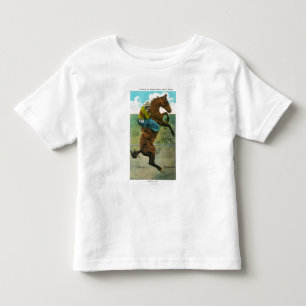 Climbing the Golden Stairs at the Annual Rodeo Toddler T-Shirt