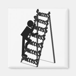 Climbing the Ladder of Success Magnet