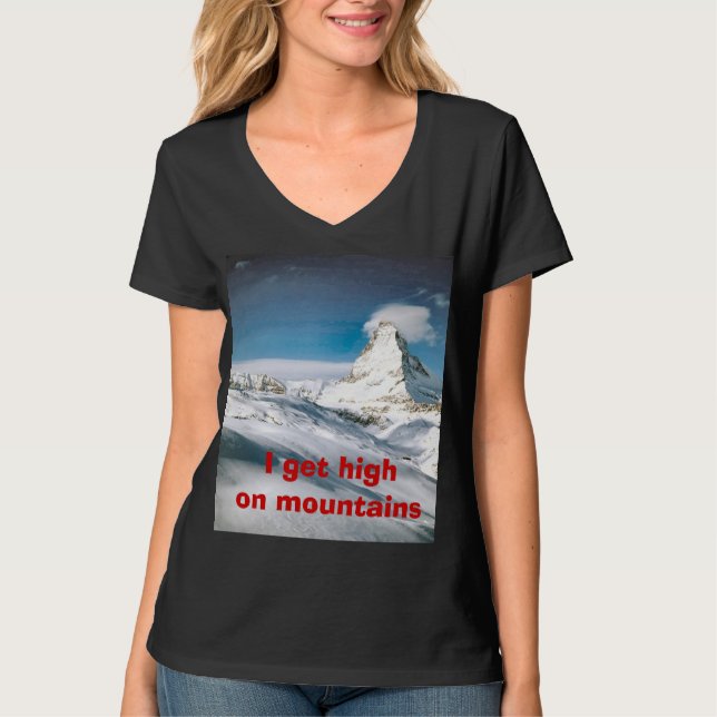 Climbing the Matterhorn T-Shirt (Front)