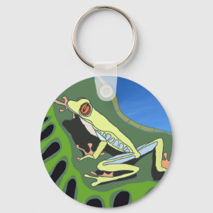 Climbing Tree Frog      Key Ring